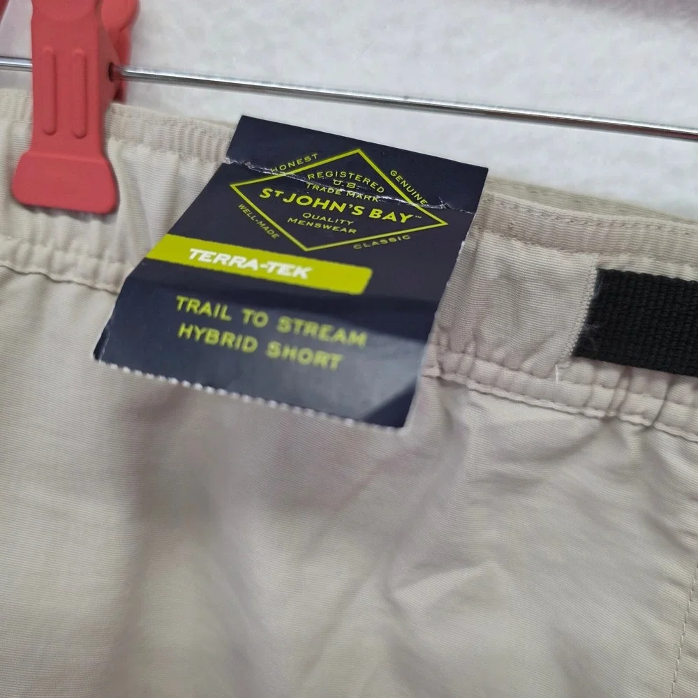 *NWT* St Johns Bay Terra-Tek Hybrid Shorts Mens 42 Quick Dry - Picture 7 of 8